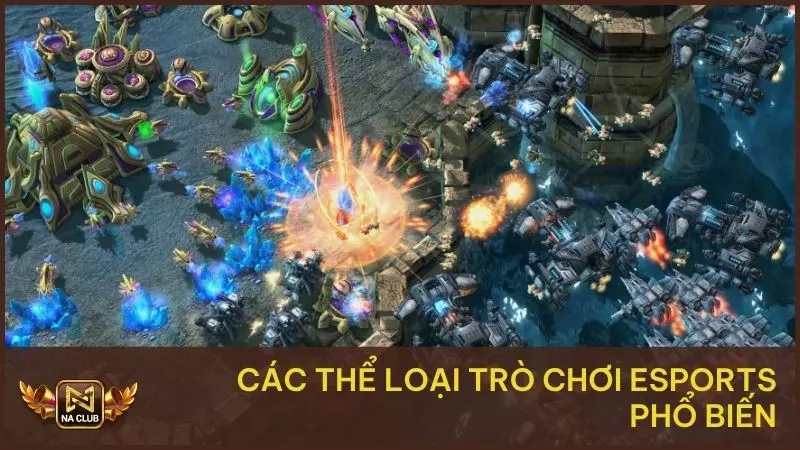 Cá Cược Thể Thao Điện Tử – Hình Thức Giải Trí Đỉnh Cao 2 Các thể loại trò chơi eSports phổ biến