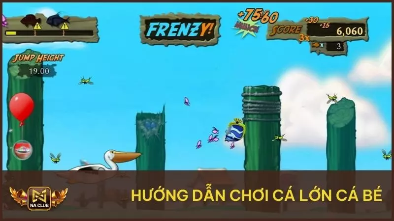 Cá Lớn Cá Bé - Thể Loại Giải Trí Đỉnh Cao Đầy Lôi Cuốn 3 Hướng dẫn chơi Cá lớn cá bé