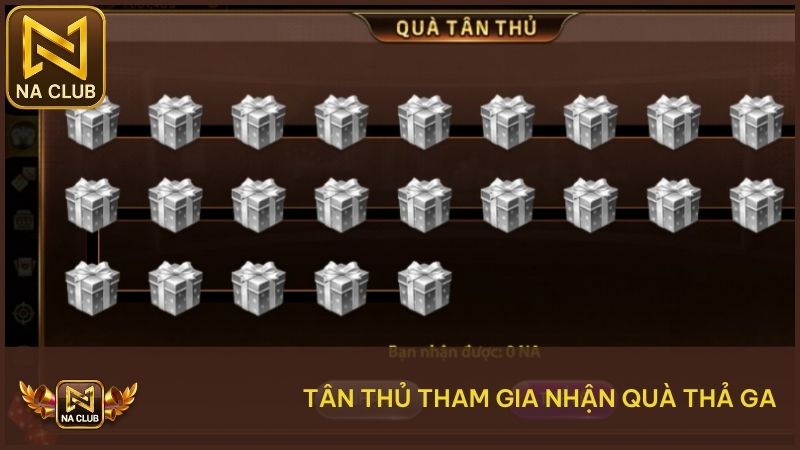 Khuyến mãi NA88 hấp dẫn cho tân thủ nhận quà thả ga